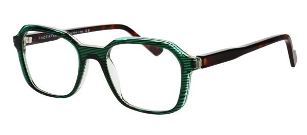 Face a Face Echos 1 - Transparent Dark Green 1107