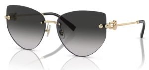 Tiffany TF3096 60213C gold grey sunglasses