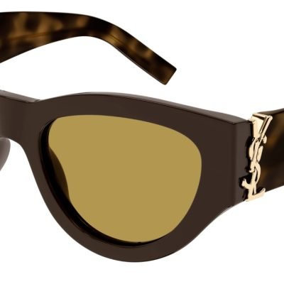 NEW SAINT LAURENT SUNGLASSES BROWN WOMEN EYEWEAR SAINT LAURENT SLM94 010 Saint Laurent Sun SL M94 010 Sunglasses - US main image 4
