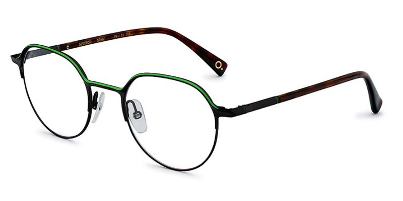 Etnia Barcelona Newton GRHV Green Havana glasses
