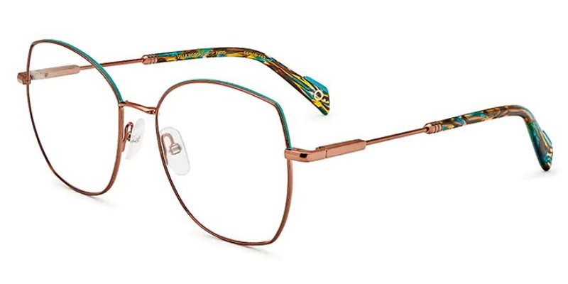 Etnia Barcelona Villa Borghese BZTQ Bronze Turquoise glasses