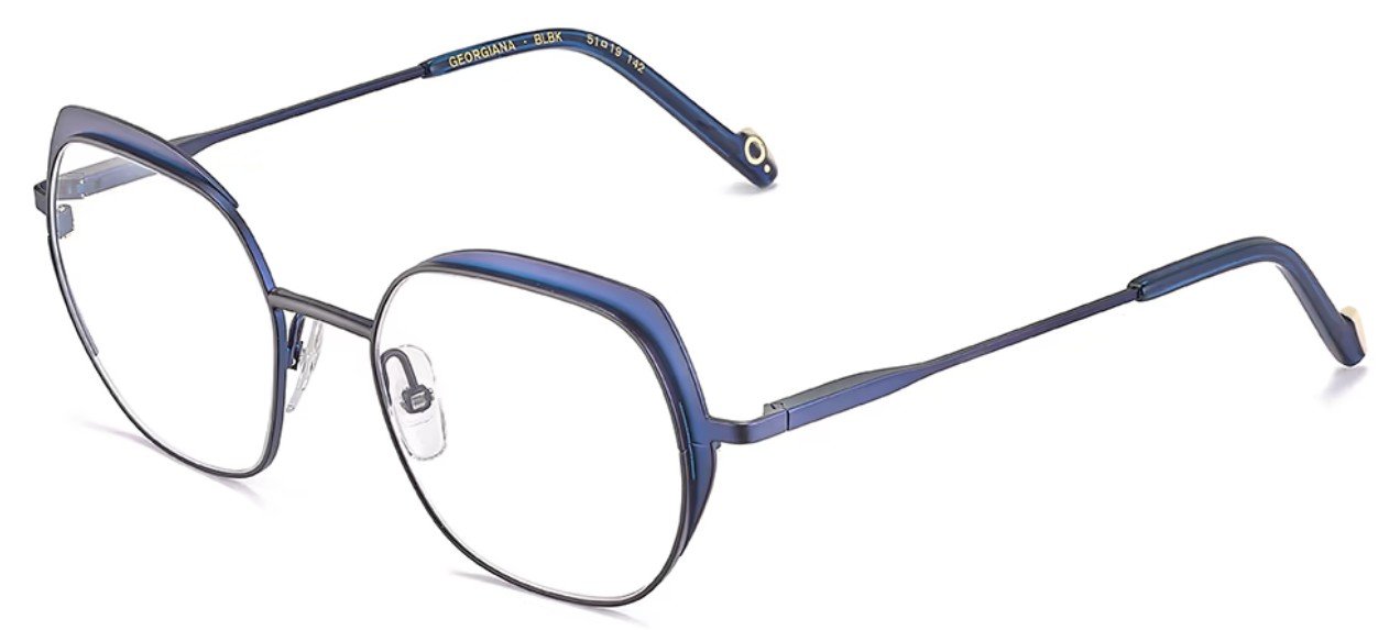 Etnia Barcelona Georgiana BLBK blue black glasses