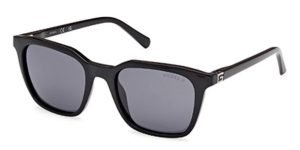 Guess GG00170 01D - Shiny Black / Smoke Polarized sunglasses
