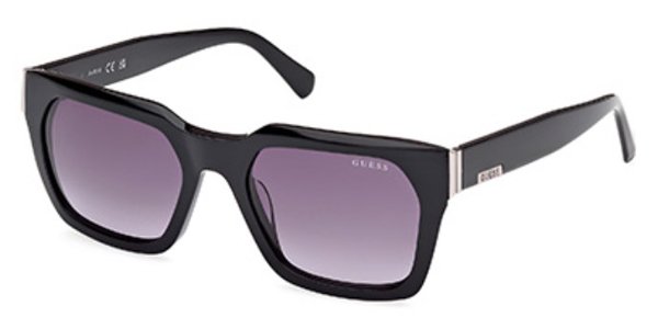 01B - Shiny Black / Gradient Smoke