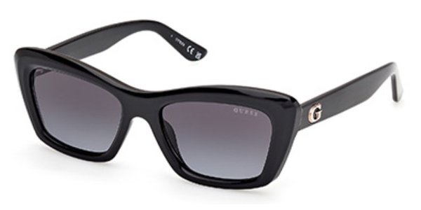 01B - Shiny Black /Gradient Smoke