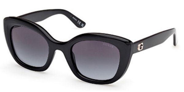 01B - Shiny Black /Gradient Smoke
