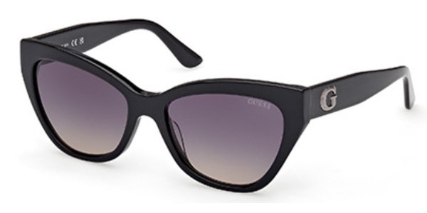 01B - Shiny Black /Gradient Smoke