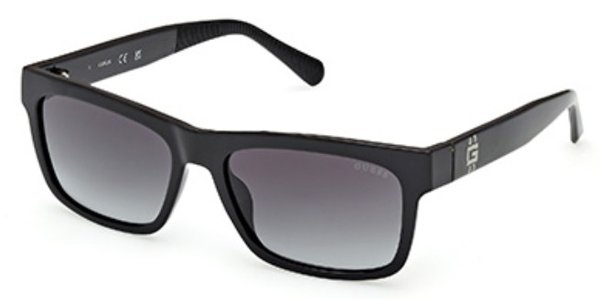 01B - Shiny Black / Shiny Black /Gradient Smoke