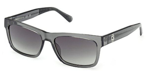 20B - Shiny Grey / Shiny Grey /Gradient Smoke