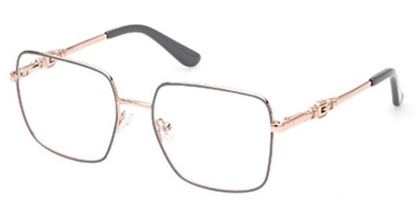 Guess GU2953 020 - Shiny Grey / Shiny Pink Gold glasses