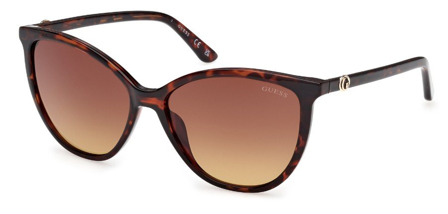 GUESS GU00256 52F dark havana sunglasses