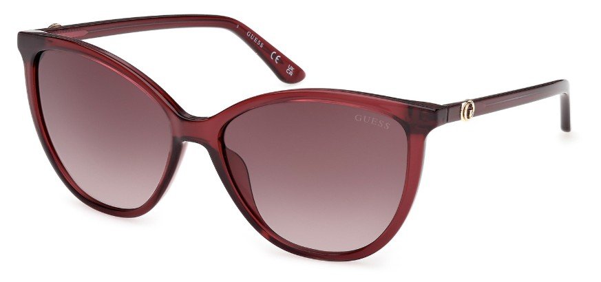 GUESS GU00256 69F shiny bordeaux sunglasses