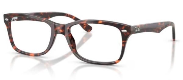 Ray Ban 5228 8423 havana red glasses