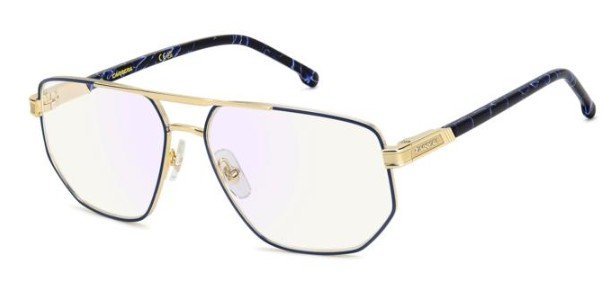 Carrera 1141 LKS gold blue glasses